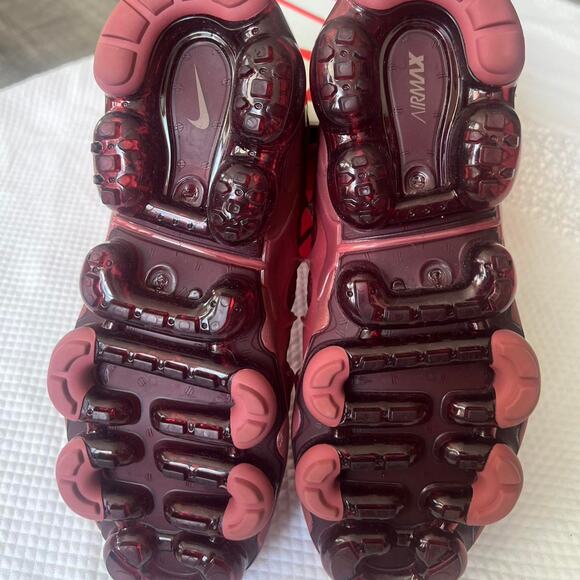 Nike Red Athletic Shoes with VaporMax Plus Design - Picture 5 of 8